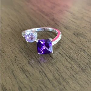 Purple Gemstone Ring